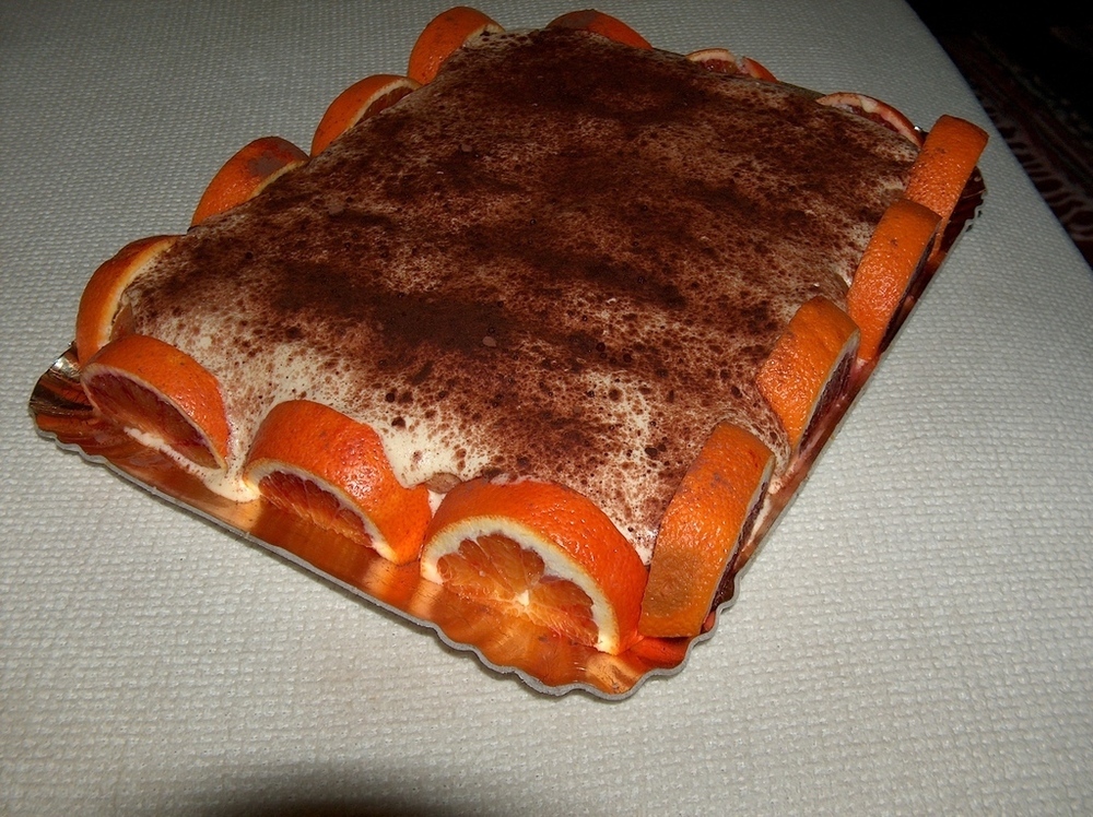 Tiramisù all'arancia de Veronica A. - Recipefy