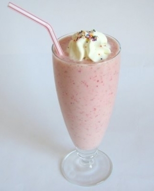 Frullato rosa de _Barbara - Recipefy