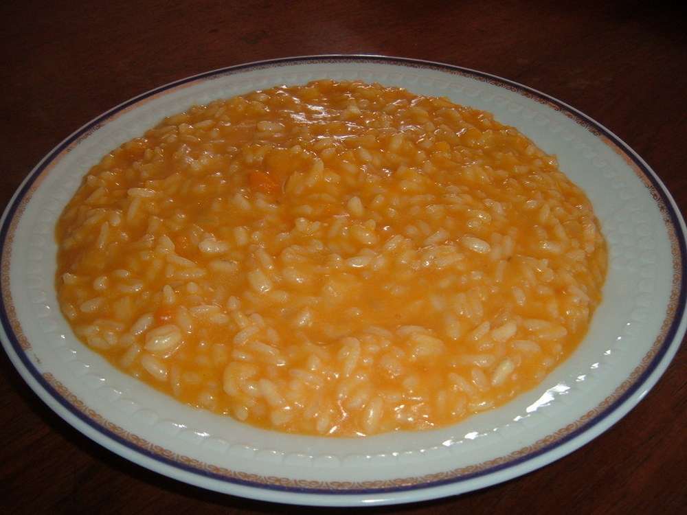 Risotto alla zucca de Enrico Finocchiaro - Recipefy