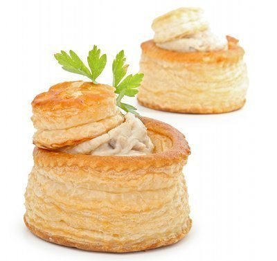 Vol-au-vent pepati ceci e panna (ricetta vegana) de Daniele - Recipefy