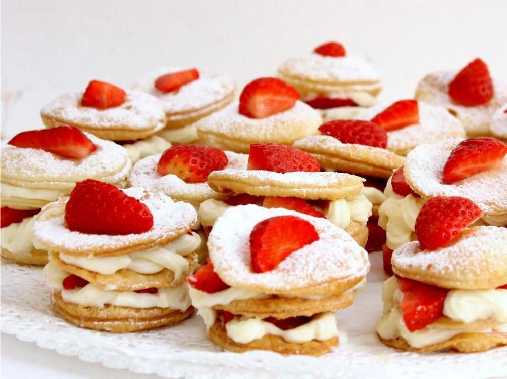 Mini millefoglie of Giorgia - Recipefy