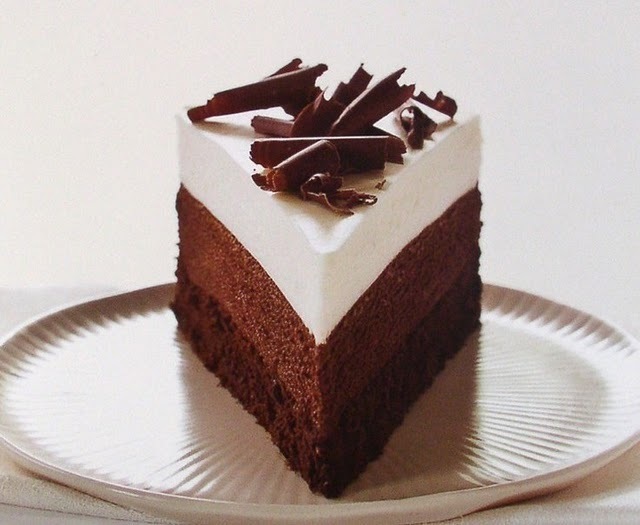 Torta di mousse di triplo cioccolato (Triple Chocolate Mousse Cake) of Daniele - Recipefy