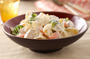 Creamy Chicken Bow Tie and Vegetables di Shel - Recipefy