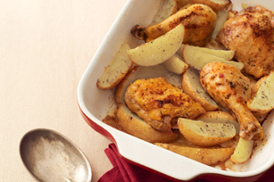 One Pan Chicken and Potato Bake di Shel - Recipefy