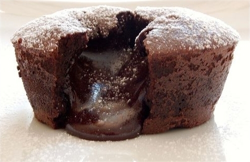 Fondant coeur al cioccolato de Alessandra C. - Recipefy