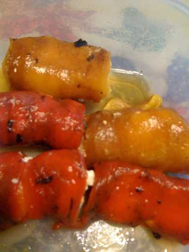 Roasted Peppers and Goat Cheese of TJ Koger - Recipefy