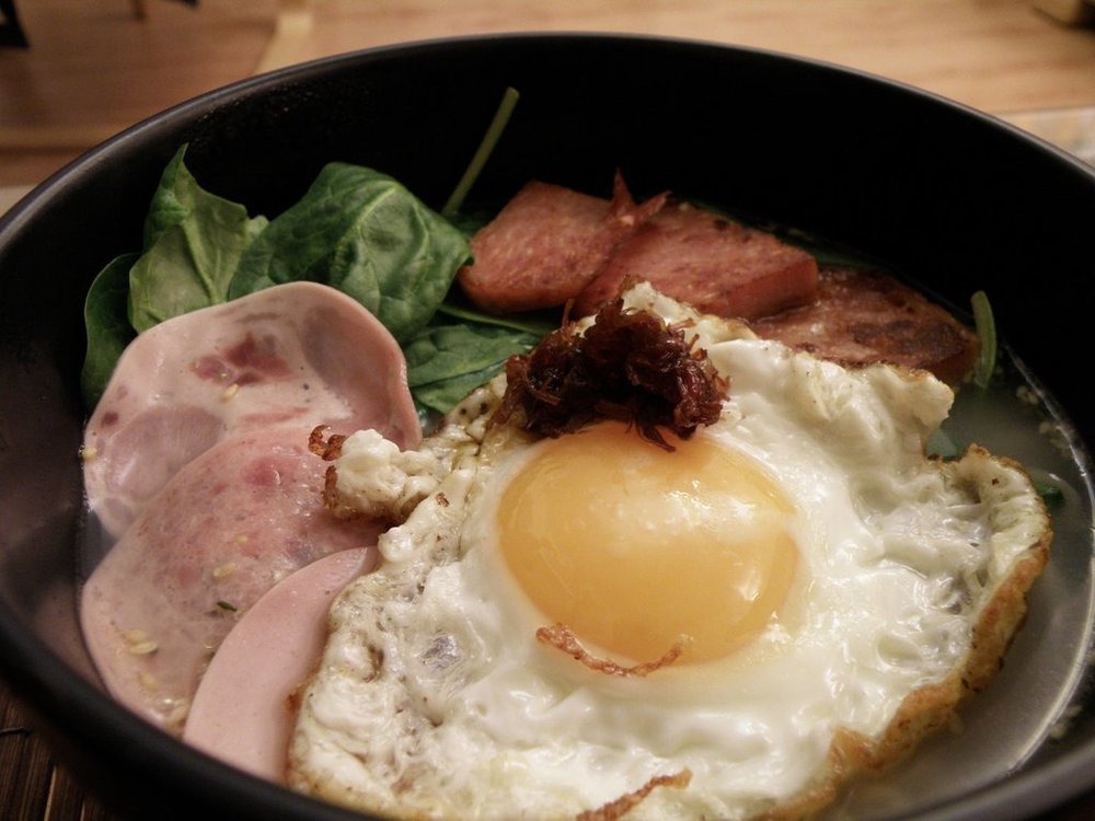 Gourmet Ramen - ( Egg, Spam, Ham Ramen ) di Kirito - Recipefy