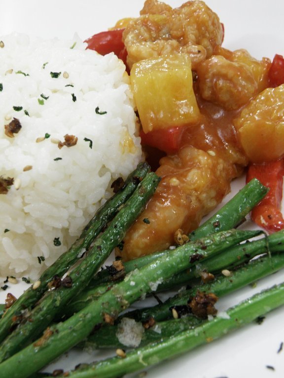 Sweet and Sour Pork and Szechuan Green Beans di Kirito - Recipefy