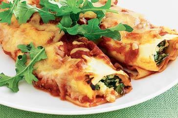 Spinach & Ricotta Cannelloni of Jenna - Recipefy