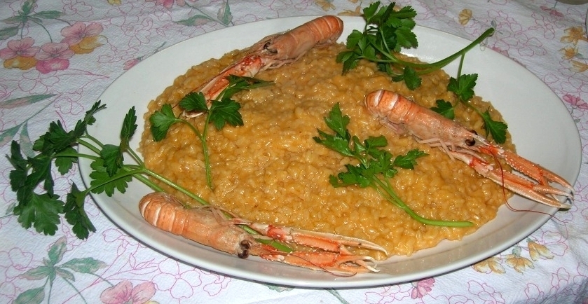Risotto alla crema di scampi de Sweetandsalty - Recipefy