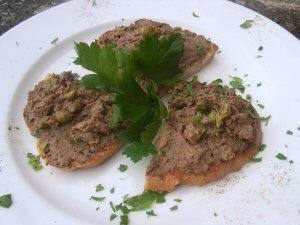 Crostini al Patè di fegato di Veronica A. - Recipefy