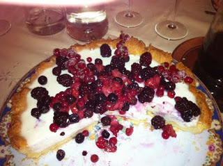 Crostata con panna cotta e frutti di bosco of Stefania Gigli - Recipefy