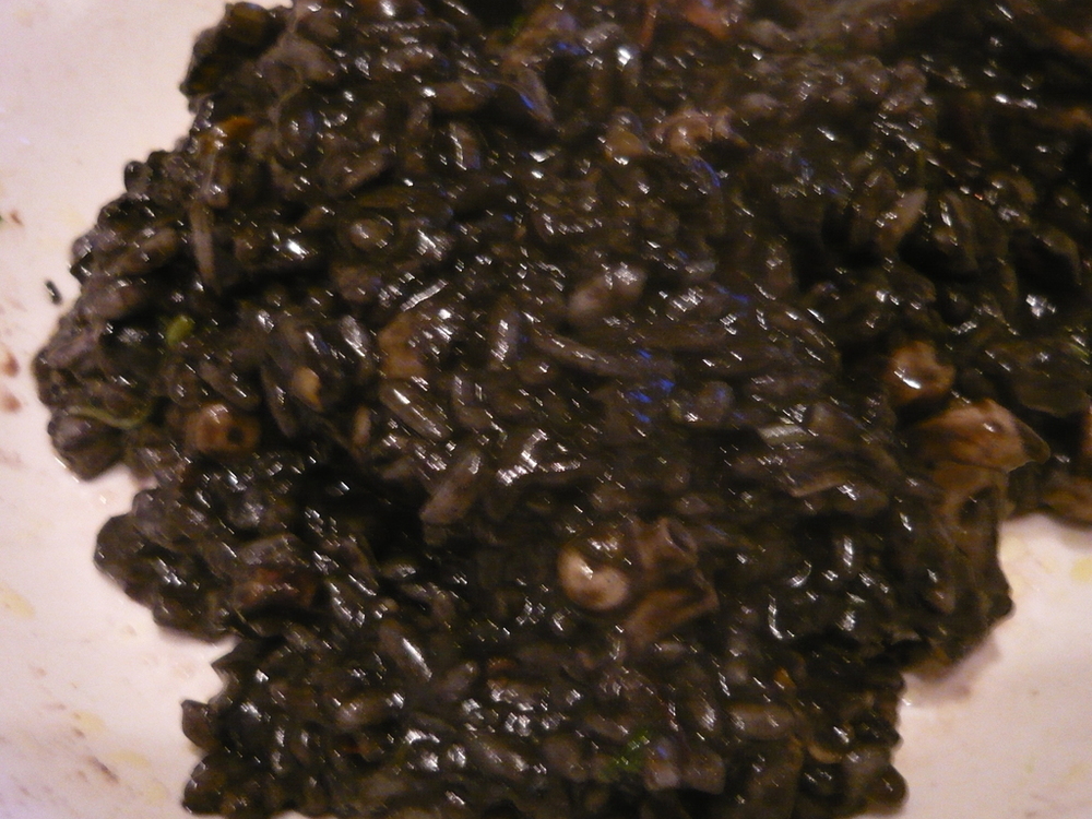 Risotto with Squid ink de Cheech Andrea Francesco Albanese - Recipefy