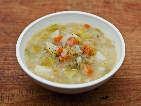 Leek, potato and chicken surprise di bikster1998 - Recipefy