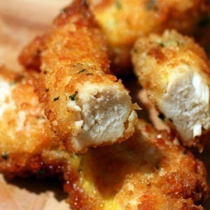 Simple Chicken Goujons with Salsa di Allem Kerr - Recipefy