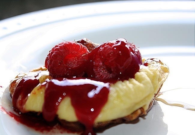 pancakes with rasberry sauce de daniel :) board - Recipefy