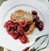 Pork Chops with Cherry Sauce of Celeste of Cherry Country - Recipefy