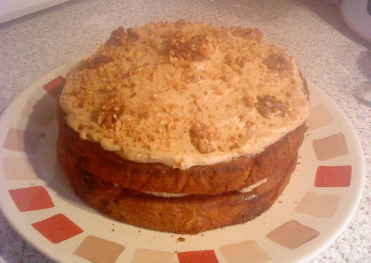 Coffee and Walnut Cake de misiaBEAR - Recipefy