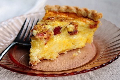 Brie and Bacon Quiche de Lisa Evanoff - Recipefy