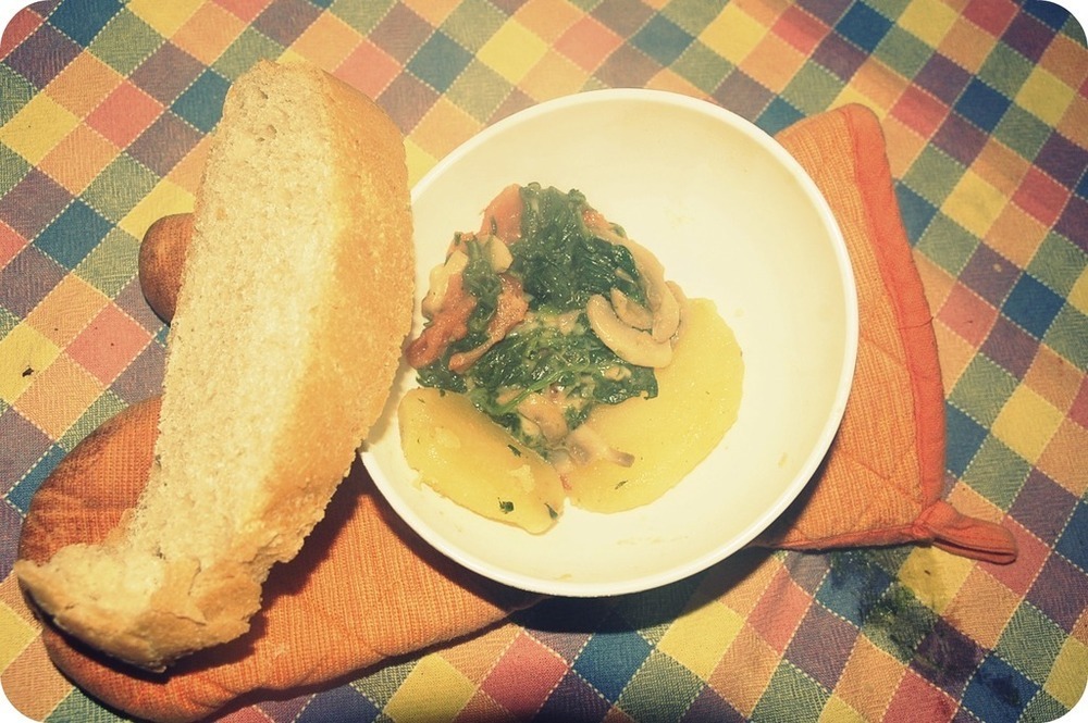Stufatino di spinaci e champignon de paola - Recipefy