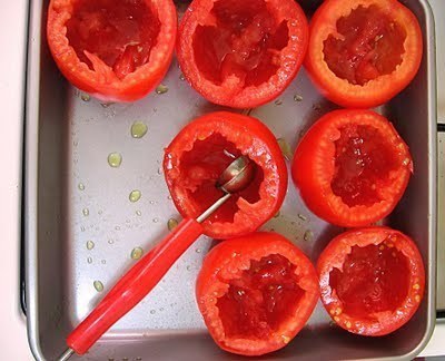 Stuffed Pepper / Stuffed Tomato in Wok de Purple - Recipefy