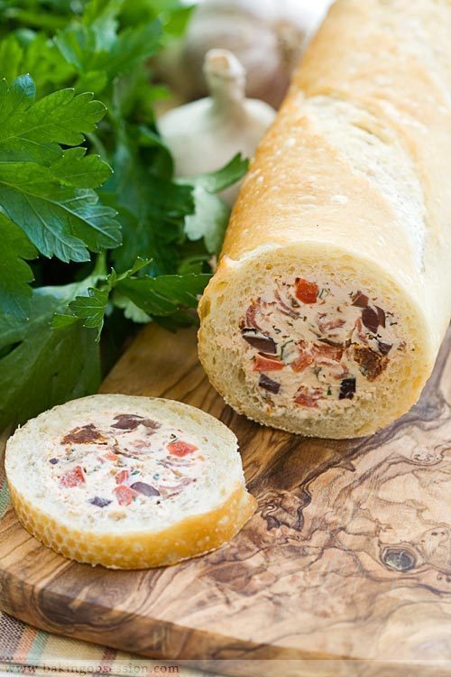 Stuffed Baguette di Lisa Evanoff - Recipefy