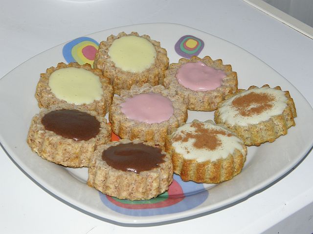 (Dukan) Bizcochitos de avena con aromas y toppings de Jose Luis Lopez - Recipefy