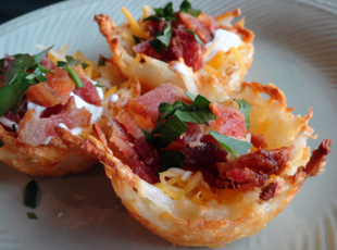 Nested Potato Skins de Lisa Evanoff - Recipefy