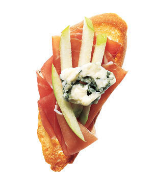 Prosciutto and Gorgonzola Crostini de Emilia - Recipefy
