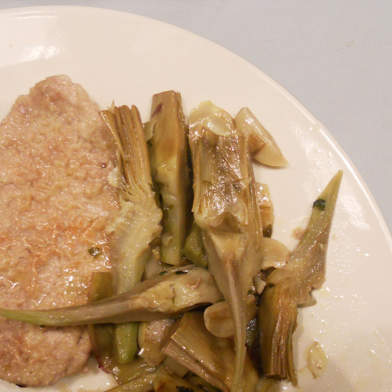 Scaloppine di maiale ai carciofi di Noemi Bertazzo - Recipefy