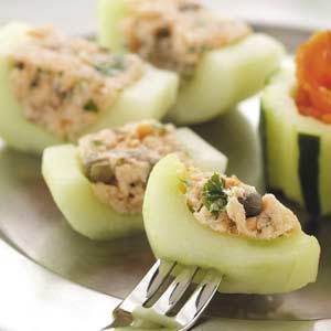 Smoked Salmon Cucumber Canapes of Mt Champion - Recipefy