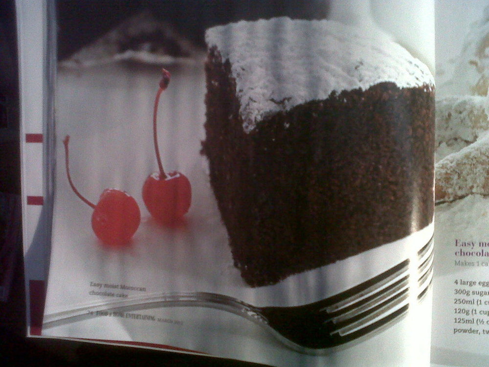 Easy Moist Moroccan Chocolate Cake of Forbidden - Recipefy