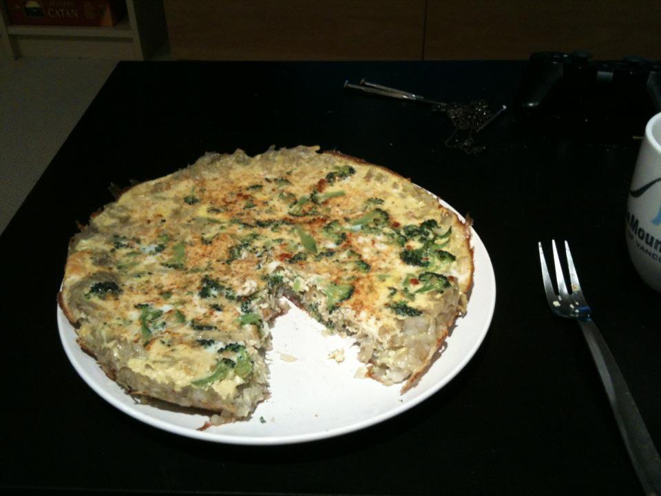 Broccoli and Potato Frittata di Ben James - Recipefy