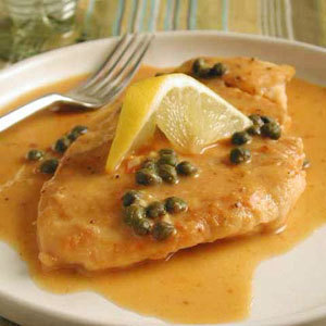Flourless Chicken Picatta de Emilia - Recipefy