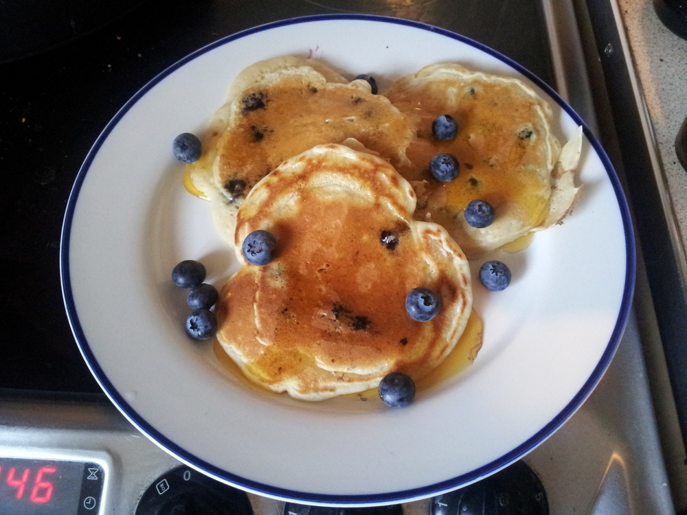 American Blueberry Pancakes de Sonic Sophie - Recipefy