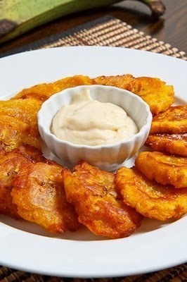 Tostones with Roasted Garlic Mayo de Brooke Peterson - Recipefy
