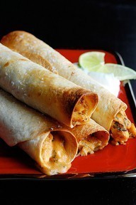Baked Creamy Chicken Taquitos of Brooke Peterson - Recipefy