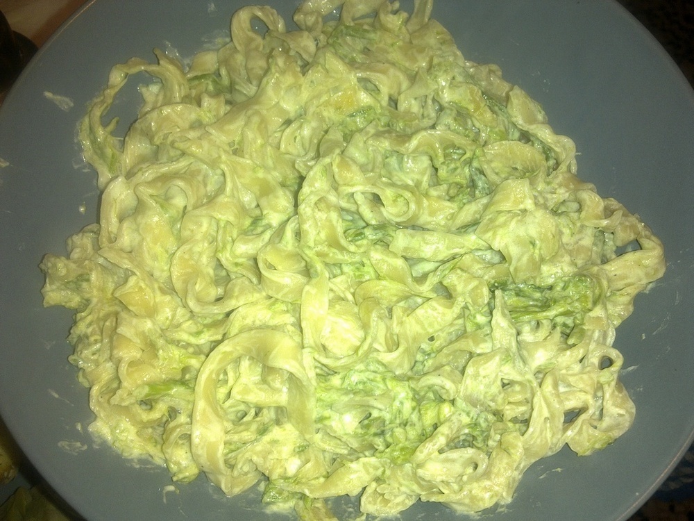 Tagliatelle panna e asparagi of sricciolo - Recipefy