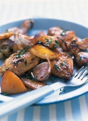 Slow roasted garlic and lemon chicken di Optimator - Recipefy