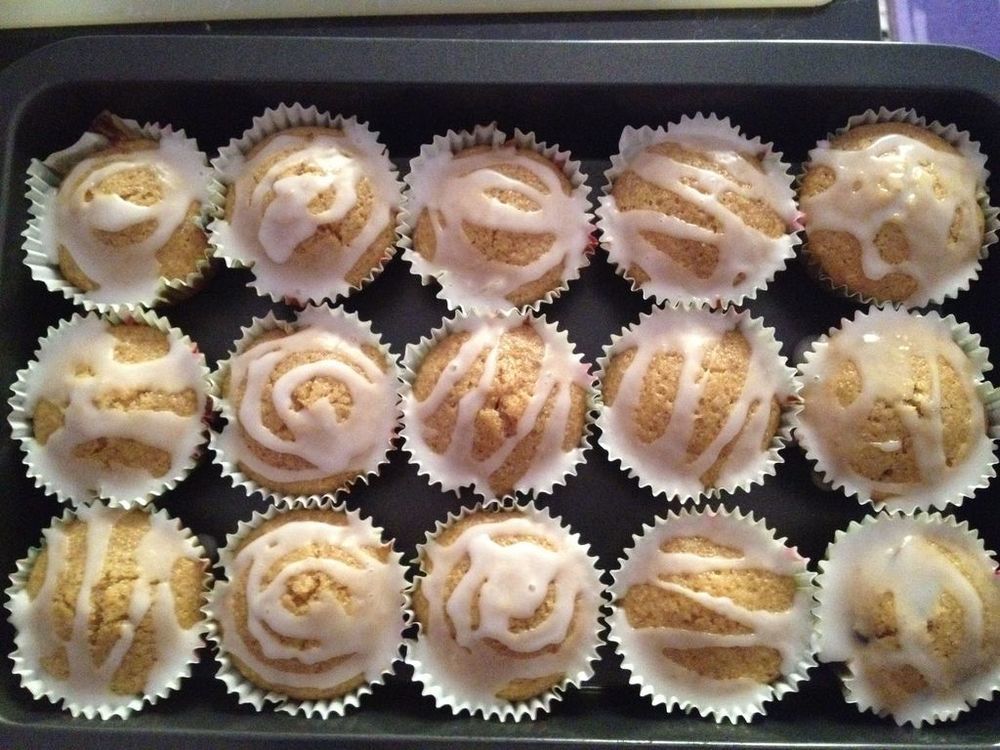 Muffins con mirtilli rossi e limone di sricciolo - Recipefy