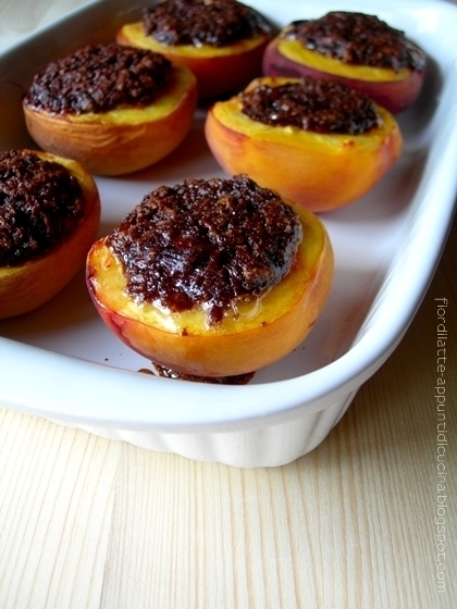 Pesche ripiene al forno di Veronica A. - Recipefy