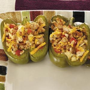 Turkey-Stuffed Bell Peppers of Your Newtrition - Recipefy