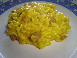 Risotto salsiccia e zafferano di Veronica A. - Recipefy