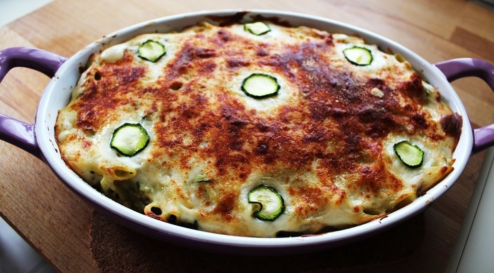 Pennette in verde al forno of Marika Pretti - Recipefy