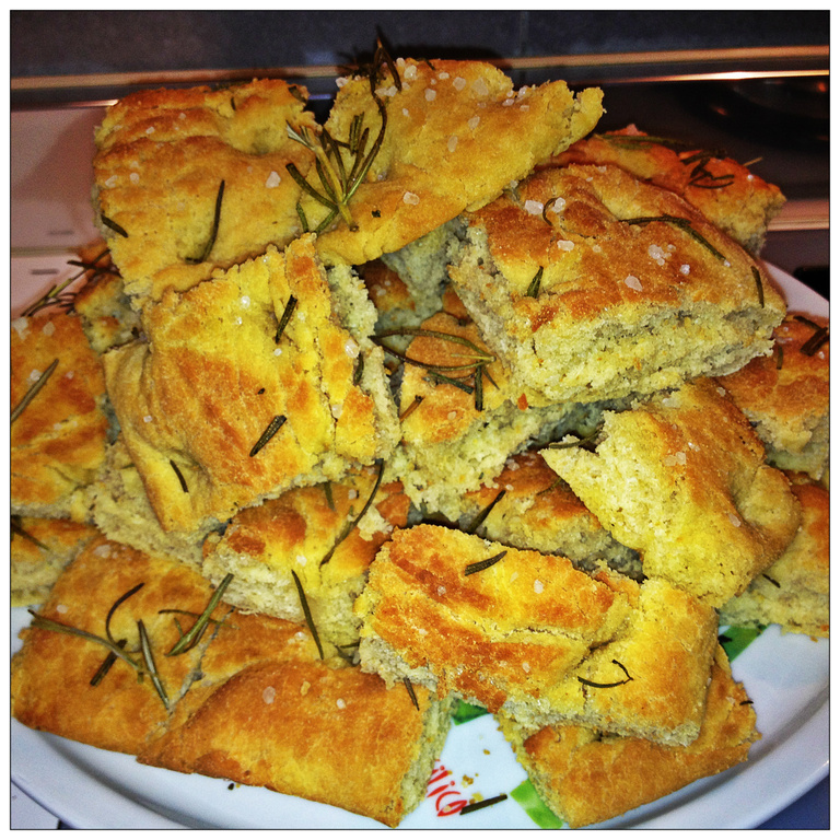 Focaccia di Kamut al Rosmarino of Vittorio Pavesi - Recipefy