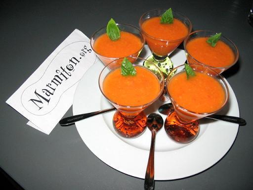 Gaspacho des légumes du jardin of Guillaume VALLET - Recipefy