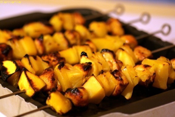 Brochettes de poulet des îles de Guillaume VALLET - Recipefy
