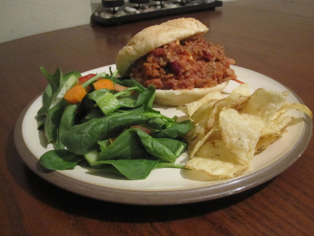 Almost Meatless Sloppy Joes of Michelle - Recipefy