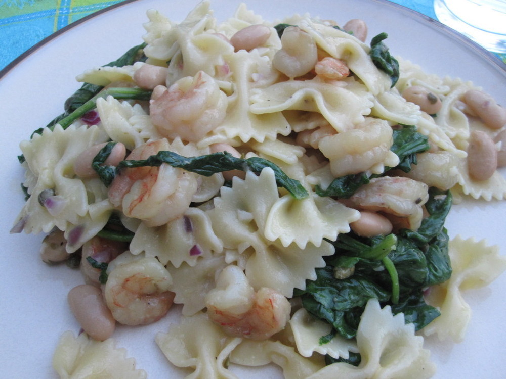 Warm Pasta Salad with Shrimp de Michelle - Recipefy
