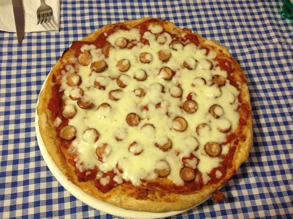 Pizza ai würstel di sricciolo - Recipefy